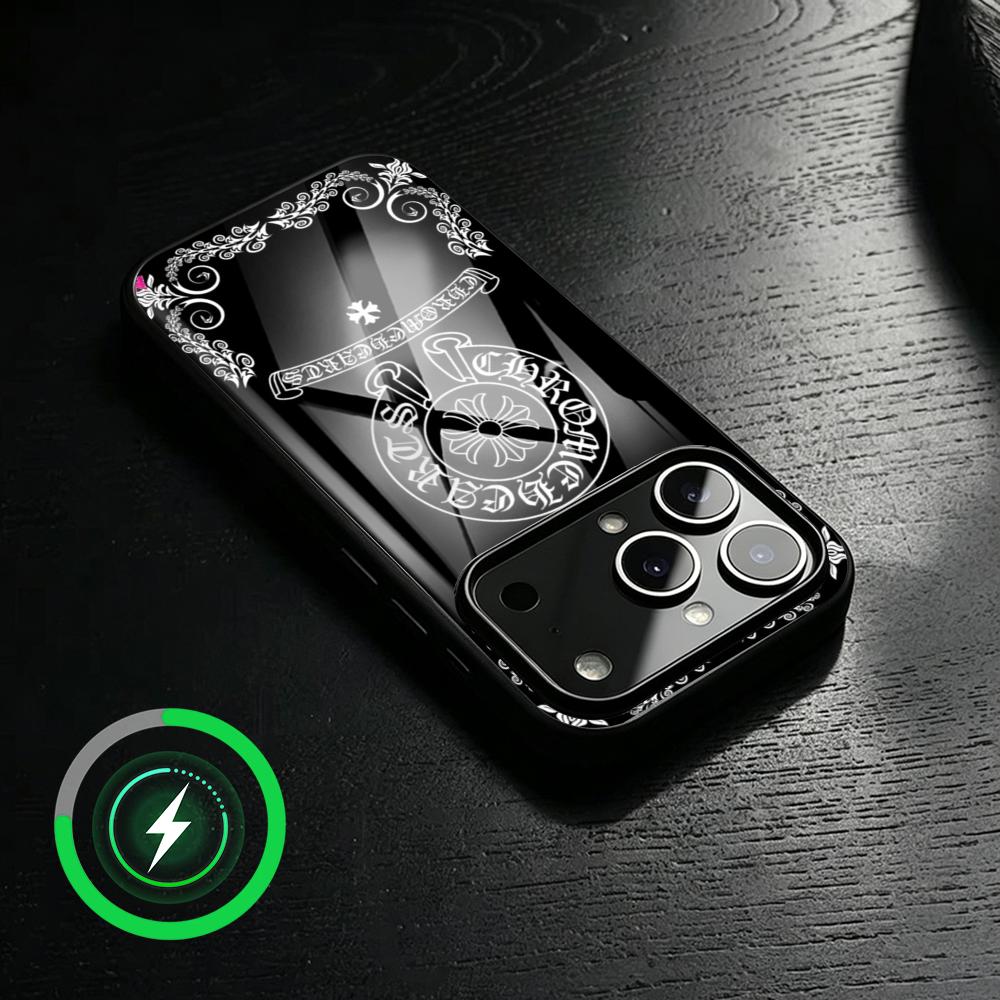 Computer Case - Fashion H-Hearts Cool logo C-Chrome Phone
