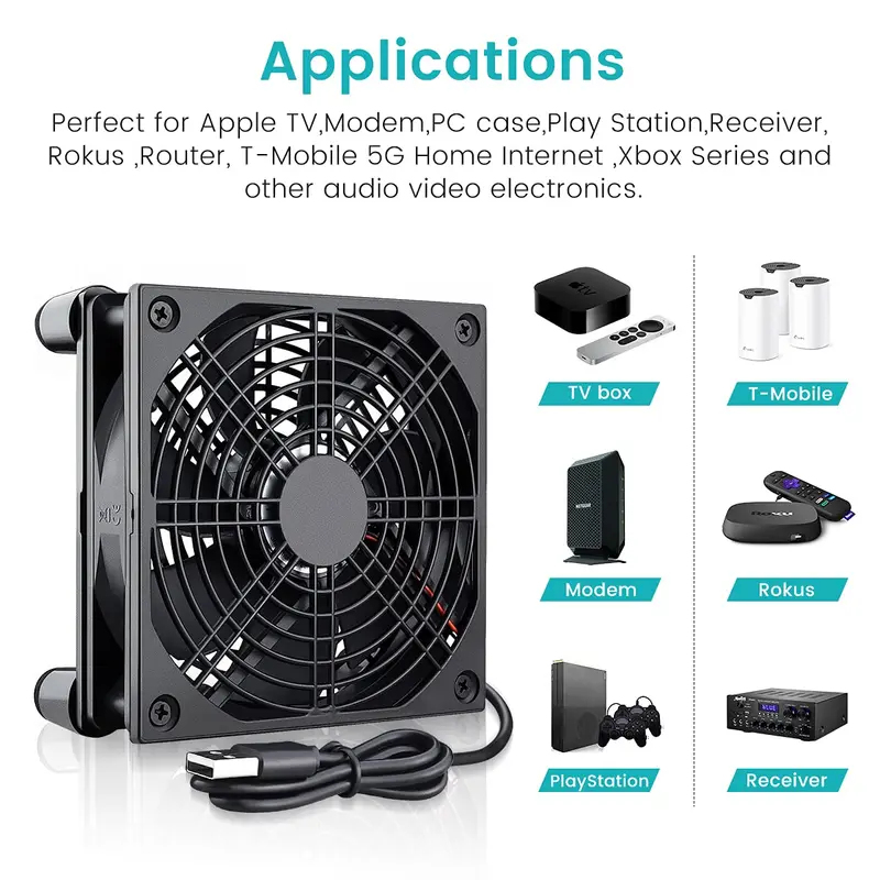 Pc Chassis - USB Powered Computer PC Case Fan