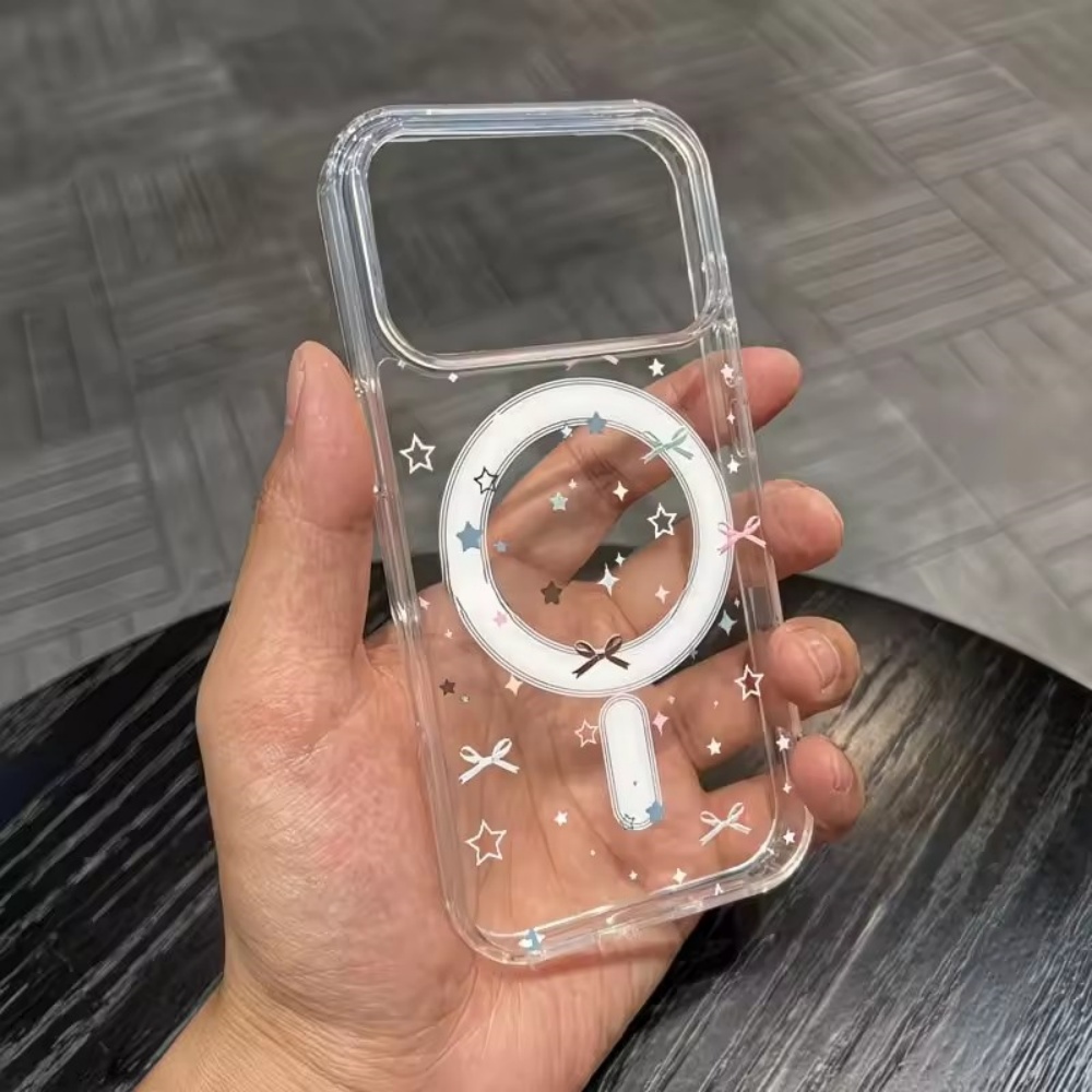 Star Bow Print Clear Phone Cas - Mini Pc Case recension och pris