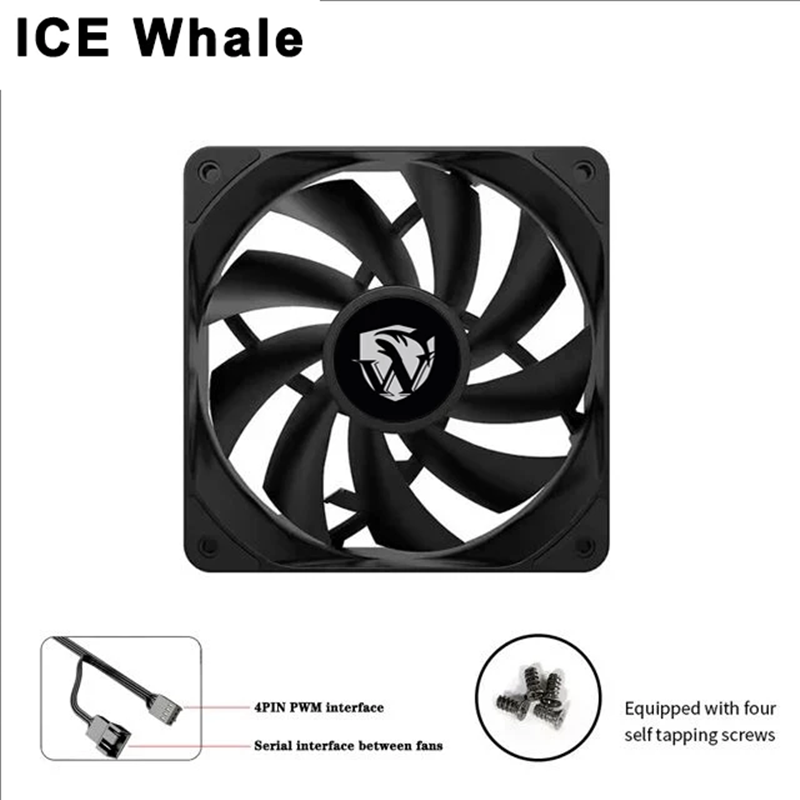 ICE Whale IW-12025 120mm Cooli - Case Fan Controller recension och pris