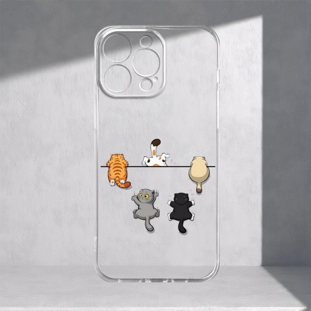 Five Cute Cat Pattern Phone Ca - Mini Pc Case recension och pris